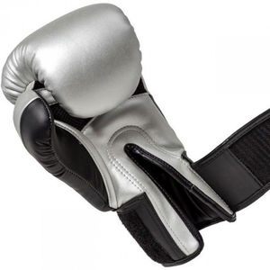 Gants de boxe personnalisés avec logo, gants d'entraînement et de combat en cuir de vachette, support de poignet réglable - Product Image 2