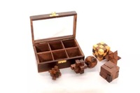 Rompecabezas de madera Metier personalizado para niños, juguetes para niños pequeños, rompecabezas de madera para niños, juego de animales de dibujos animados, conjunto Unisex personalizado