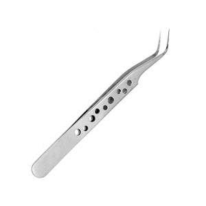 Pinzas Profesionales Antiestáticas para Pestañas, Duraderas, con Logotipo y Empaque Personalizables, de Acero Inoxidable - Product Image 2