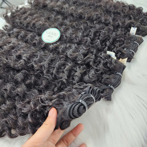 Paquetes de cabello humano Remy virgen vietnamita de color natural con cierre 100% cabello humano virgen - Product Image 2