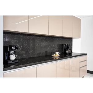 Custom Kitchen & Bathroom Vanity Tops Calacatta Quartz Stone Countertops Prefab Cut Carrara Calacata for Hotel Projects - Product Image 2