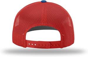 Casquette de camionneur bicolore en maille ajustable à 6 panneaux, style baseball, pour le sport, le cyclisme et la conduite, pour hommes - Product Image 5