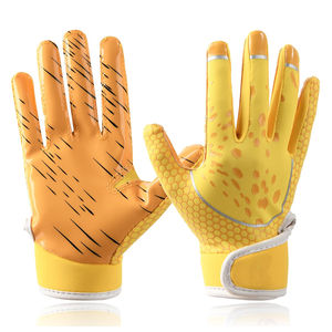 Gants de football américain au design élégant, tendance, respirants, doux, faciles à porter, fabriqués sur mesure à un prix raisonnable - Product Image 1