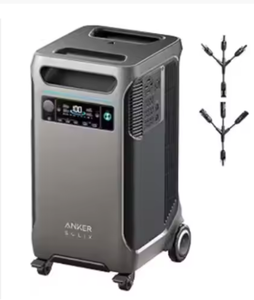 Station d'alimentation portable SOLIX F3800 de qualité supérieure, batteries LiFePO4 3840Wh, ultra-puissante 6000W AC - Product Image 1