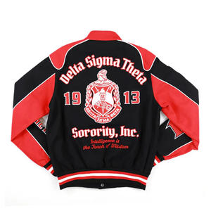 Chaqueta Bomber de satén de invierno informal para hombre, decoración de botones de poliéster, chaqueta atlética bordada de tela satinada, diseños personalizados - Product Image 2