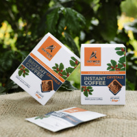 Café Instantáneo Premium al por Mayor, 100% Robusta Fina, Liofilizado, Café Instantáneo Superior 1 en 1 Robusta - 30g (3g x 10 Sobres)