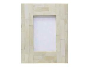 Marco de Fotos Rectangular Vertical Moderno Hecho a Mano con Incrustaciones de Hueso, Tamaño Personalizable, Decoración de Mesa - Product Image 5