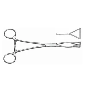 Pinces à poumon en acier inoxydable de qualité médicale, instrument chirurgical manuel, classe CE I - Product Image 2