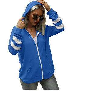 Sweat-shirts à capuche unisexes en gros pour femmes, OEM, en coton doux et mélange de polyester, 300g, motif uni, à capuche, de qualité supérieure pour femmes - Product Image 3