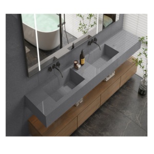 Speckle Gris แผ่นกระเบื้องอิตาลีขนาด800X2400มม. สโตนแวร์พอร์ซเลนขัดเงาสำหรับเคาน์เตอร์ติดผนังห้องครัวกลางแจ้ง - Product Image 1