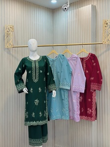 Ssumaira's Women Shalwar Kameez Pakistani & Indian 3 piezas cosido Anarkali Vestidos - Product Image 4