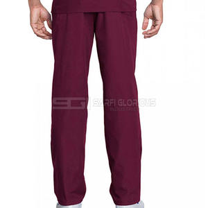 Uniforme Médico para Hombre, Color Sólido, Conjunto de Uniforme de Enfermería, Cuello en V Cómodo, Ropa Médica para Hospitales y Clínicas, Logotipo Personalizado Disponible - Product Image 5