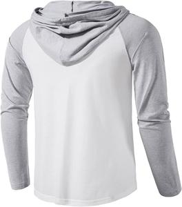 Sudadera con Capucha de Alta Calidad para Hombre, Manga Larga Raglán, Ligera, Corte Clásico, Bolsillos Tipo Canguro, Cierre con Cordón - Product Image 2