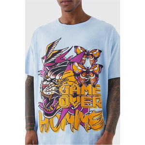 Camiseta de Golf de Alta Calidad 100% Algodón para Hombre, Lisa, con Logotipo Bordado, de Secado Rápido, Manga Corta, Informal - Product Image 3