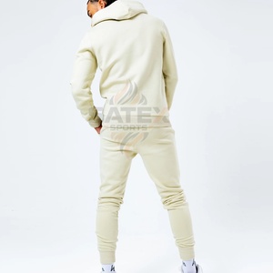 Vente en gros de survêtements de jogging en coton pour hommes coupe ajustée vêtements de sport ensembles de survêtements de course vêtements de sport de haute qualité - Product Image 5