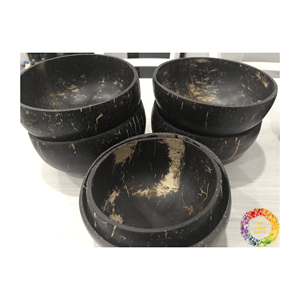 Tazón de cáscara de coco pulido de alta calidad | Tazón de comida natural al mejor precio para un estilo de vida saludable y ecológico de Vietnam - Product Image 3