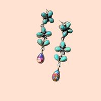 2025 anting-anting Juntai wanita, anting-anting Juntai bahan perak murni trendi buatan tangan, perhiasan pesta