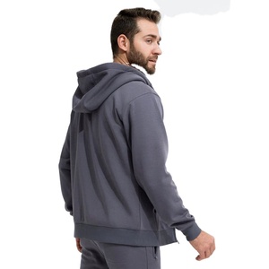 Survêtements à capuche personnalisés, survêtement casual, jogger, ensemble de pantalons de survêtement pour hommes, survêtement avec fermeture éclair, ensemble de jogging pour hommes - Product Image 3