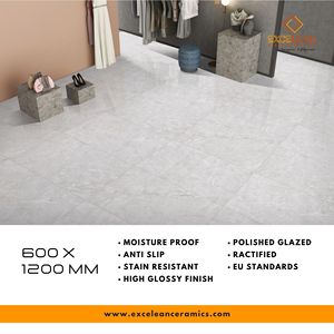 Phong cách châu âu Thiết kế sứ gạch ceramic Ấn Độ 60x120 60x60 cho biệt thự ngoài trời phòng ngủ phòng tắm hội trường bạc sàn tường - Product Image 6