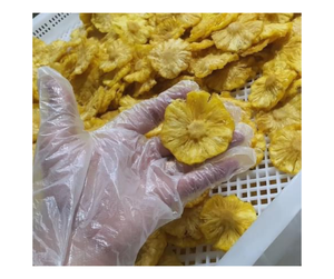 Anillos de piña secos asiáticos de exportación Premium bajo en azúcar al por mayor anillos de piña secos asiáticos a granel aperitivos suaves FÁBRICA DE Vietnam - Product Image 5