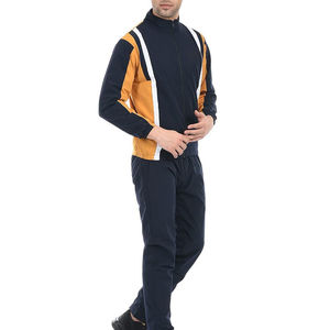 Ensemble de survêtement streetwear pour hommes, veste et pantalon deux pièces avec logo brodé personnalisé, survêtements pour hommes - Product Image 4