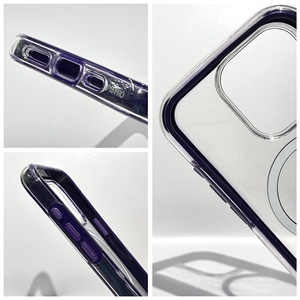 AIR Funda protettore para iPhone 16 15 14 13 12 11 magnetica trasparente anticaida - Product Image 2