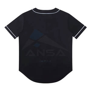 Maillot de baseball et de softball pour hommes et jeunes, personnalisé, à manches courtes, vente en gros d'usine, équipe de baseball et de softball personnalisée - Product Image 4