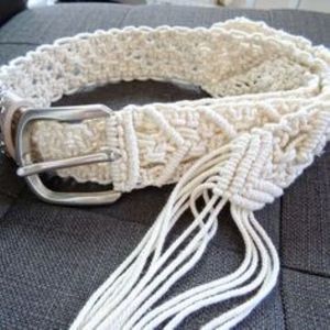 Decorative Macrame <b>Belt</b> Bulk Supplier and Manufacture by Refratex India Made in India for Best Quality and Low Price and More - Product Image 3