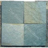 Panneaux muraux 3D en pierre calcaire verte, feuilles de placage traditionnelles, mosaïque flexible ignifuge, carreaux cascade, anti-acide, 100% résistants à l'eau