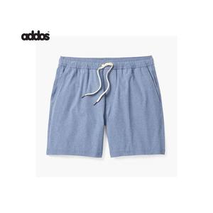 กางเกงขาสั้นสำหรับผู้ชายมาใหม่กางเกงขาสั้นผ้าฝ้ายแบบผูกเชือกลำลองยาวถึงเข่าผลิตจาก2025 - Product Image 6