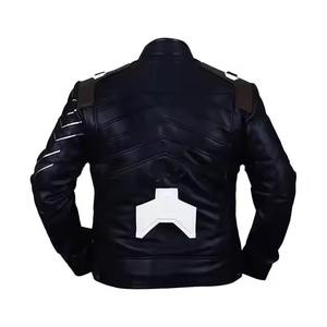 Veste en cuir de qualité supérieure à prix abordable pour hommes Veste en cuir tendance pour hommes Veste en cuir respirante - Product Image 6