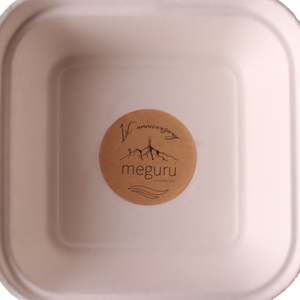 Autocollants en papier kraft découpés à la forme personnalisés et écologiques pour les kits de repas, les sandwichs, les pizzas, les aliments pour animaux de compagnie et les étiquettes d'emballage de collations - Product Image 4