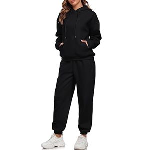 Survêtements à capuche pour femmes de qualité supérieure pour l'hiver en plein air Logo personnalisé imprimé conception solide nouveaux vêtements OEM à bas prix - Product Image 4