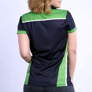 La mejor fabricación y suministro de nueva moda informal para mujer para Polo transpirable y estampado digital para camisas de sublimación - Product Image 2
