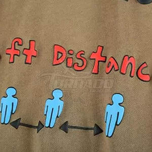 Sweat à capuche décontracté slim fit avec impression bouffante pour hommes, motif solide avec capuche, grande taille, quantité minimale de commande bas, tissu disponible en ligne - Product Image 4