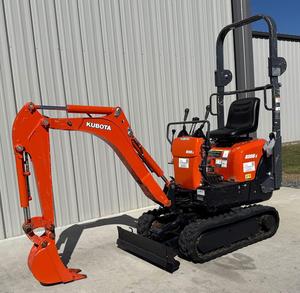 ENVÍO GRATUITO, Miniexcavadora Kubota KX008-3 con Certificación EPA y CE, 740 Horas, Motor Diésel de 10 HP, 1 Tonelada, ROPS Abierto, Cuchilla Hidráulica para Reacondicionamiento - Product Image 5