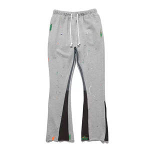 Pantalones Deportivos Casuales con Estampado de Grafiti y Salpicaduras de Pintura, Pantalones Deportivos con Cordón en la Cintura para Hombre, Modelo 2025 - Product Image 4