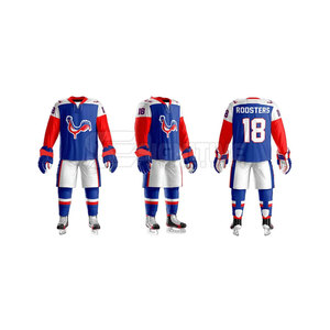 Conjunto de Uniforme de Hockey sobre Hielo con Tela Flexible y Ajuste Atlético Cómodo, Uniforme de Hockey sobre Hielo de Alta Calidad - Product Image 6