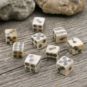 unique desgin dice made by bone entertainment dice customized size by hs husnain crafts