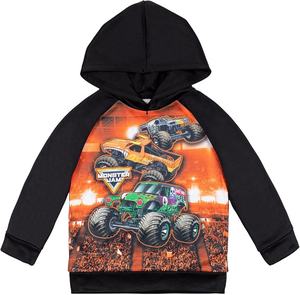 Wholesale Kid Clothing Manufacturer winter warm Sublimated Fleece Pullover <b>Hoodie</b> Toddler to Big Kid - Product Image 1