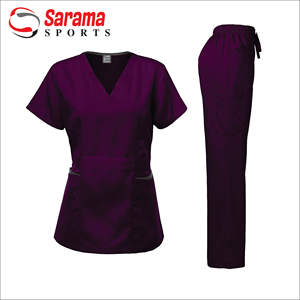 Blouses personnalisées uniformes blouses médicales blouses uniformes vente en gros blouses médicales hôpitaux salon de beauté - Product Image 4