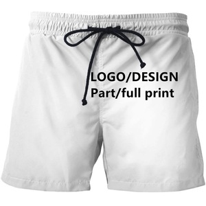 Pantalones cortos de baño con estampado a cuadros para hombre, diseño personalizado, juego de gimnasio de 2 piezas, precio de fábrica en Bangladesh - Product Image 3