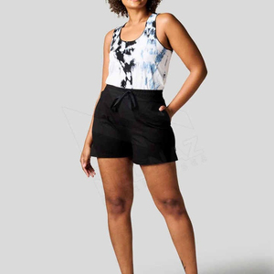 Top sin mangas con estampado Floral transpirable de alta calidad para mujer, la mejor blusa informal de encaje de talla grande, tela de punto - Product Image 4