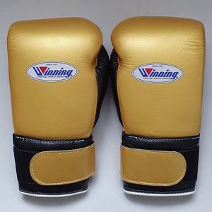 Meilleurs gants de boxe personnalisables en cuir avec sangle de poignet réglable à scratch, doigts entiers, 16 oz MMA pour adultes - Product Image 6