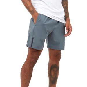 กางเกงขาสั้นกีฬาผู้ชายแบบแห้งเร็ว ตัดเย็บตามสั่ง แบรนด์ส่วนตัว ลายตัวอักษรหนา สวมใส่สบาย เหมาะสำหรับเดินเล่น เล่นบาสเก็ตบอล เอวสูง ซิปหน้า เป็นมิตรต่อสิ่งแวดล้อม - Product Image 3