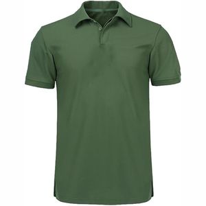 T-shirts de polo de sport vierges en polyester 100% à séchage rapide personnalisés pour hommes de haute qualité - Product Image 2