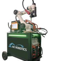 Chariot mobile de soudage 6 axes AE Robots de soudage industriels
