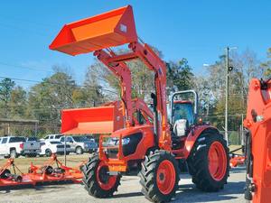 Maquinaria agrícola usada Kubota M7060 Tractor Machine Agricultura 4WD Usado Kubota Tractor para la venta - Product Image 5