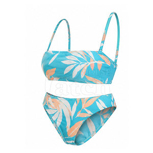 Conjunto de Bikini de Dos Piezas Personalizado para Mujer, Traje de Baño Moderno con Corte Alto, Tela Elástica Cómoda, Ropa para Vacaciones en la Playa o Resort - Product Image 2