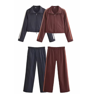 Sudaderas con Capucha Elegantes e Informales para Mujer 2024, Tejidas, Ecológicas, con Hombros Caídos, Logotipo Frontal, Transpirables - Product Image 1